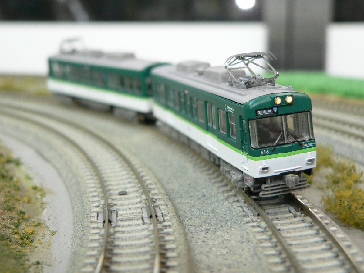 もけいや松原* 新品Nゲージ鉄コレ ライト点灯特製品 京阪600形3次車