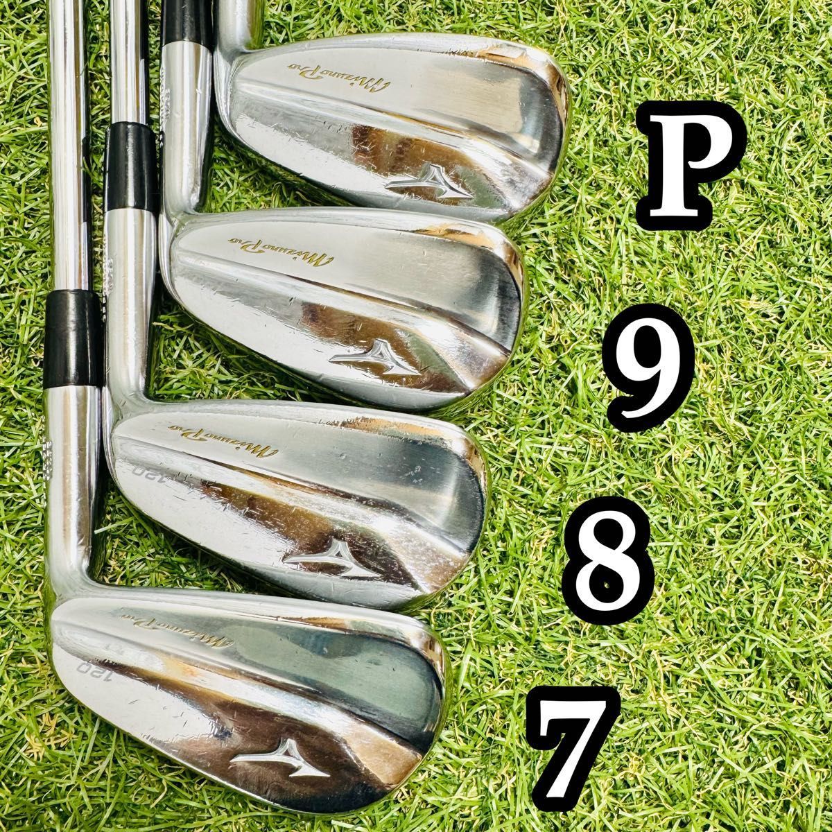 ミズノ ミズノプロ アイアンセット 120 Mizuno Pro 120 6S フレックスS 中古 Cランク