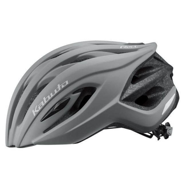 OGK KABUTO オージーケーカブト ヘルメット RECT レクト マットグレー M L