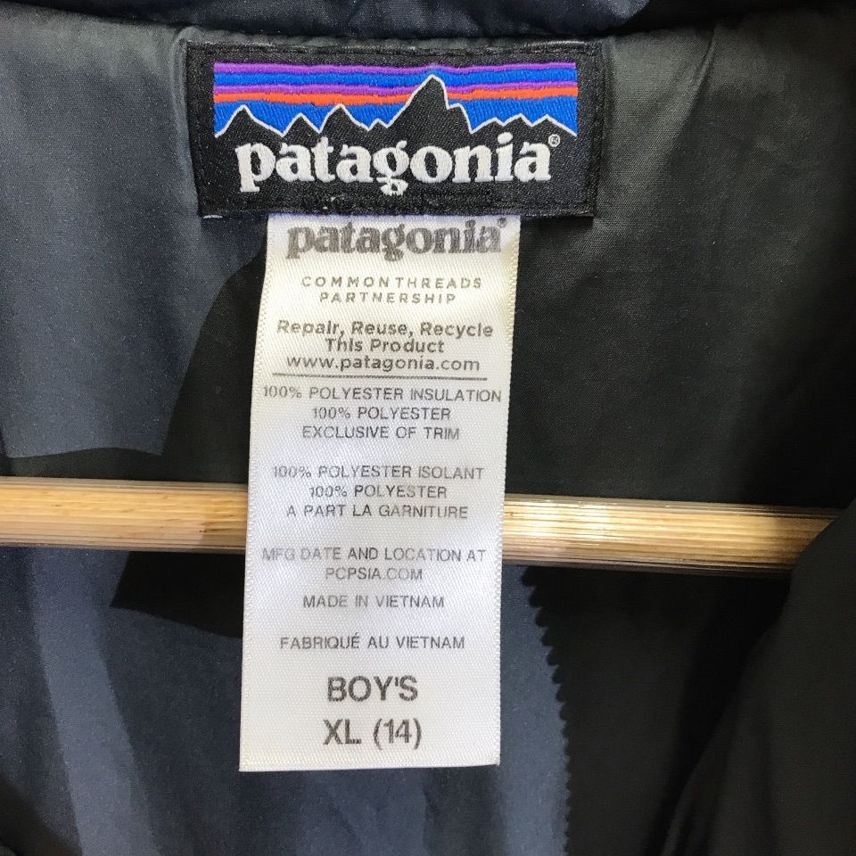 patagonia パタゴニア アウター キッズ XL グレー