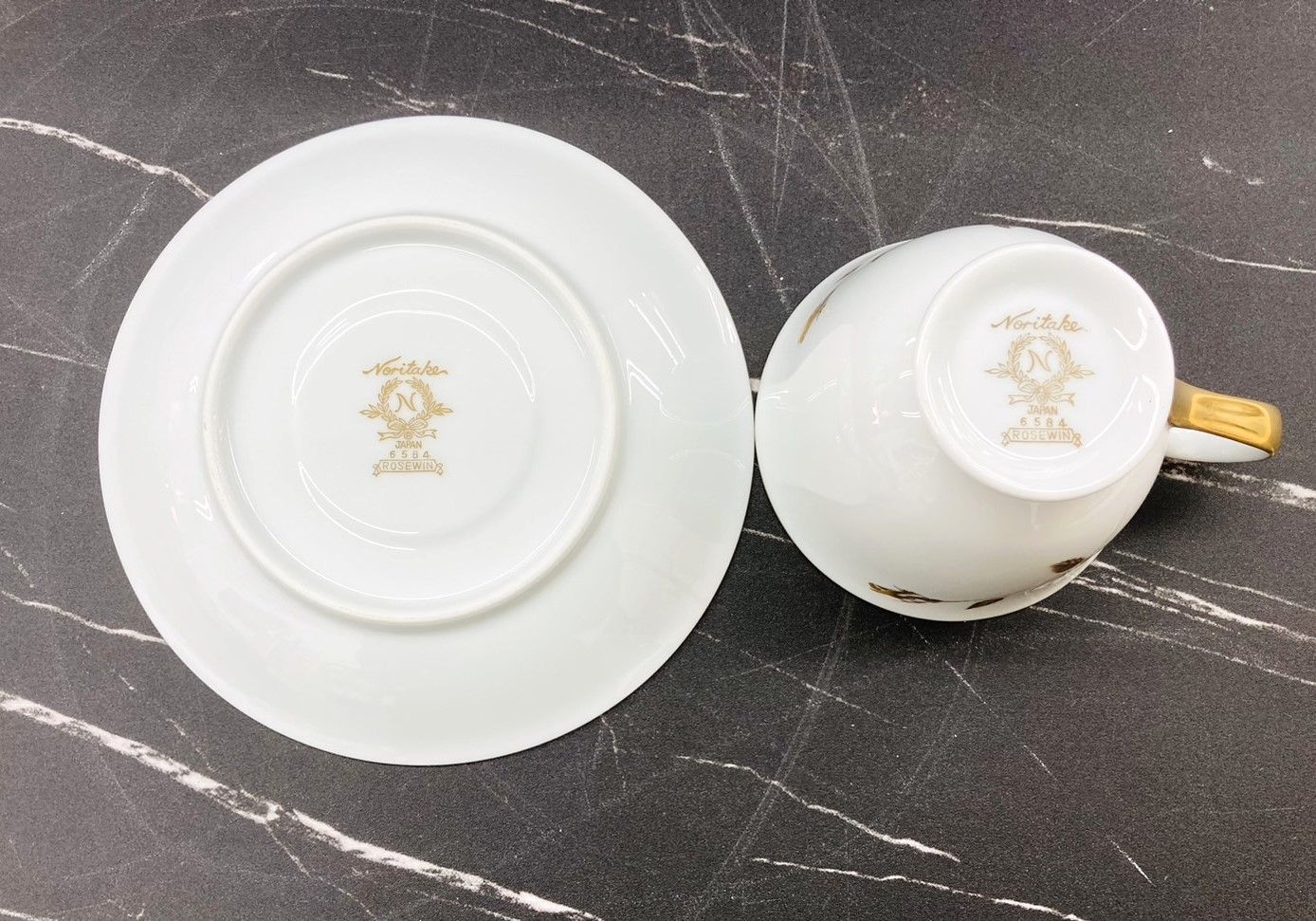 【レガストック川崎本店】【希少未使用品】OLD Noritake オールドノリタケ ROSEWIN 薔薇 金彩 ティーセット 希少品 old Noritake オールドノリタケ ROSEWIN 薔薇 金彩 ティー