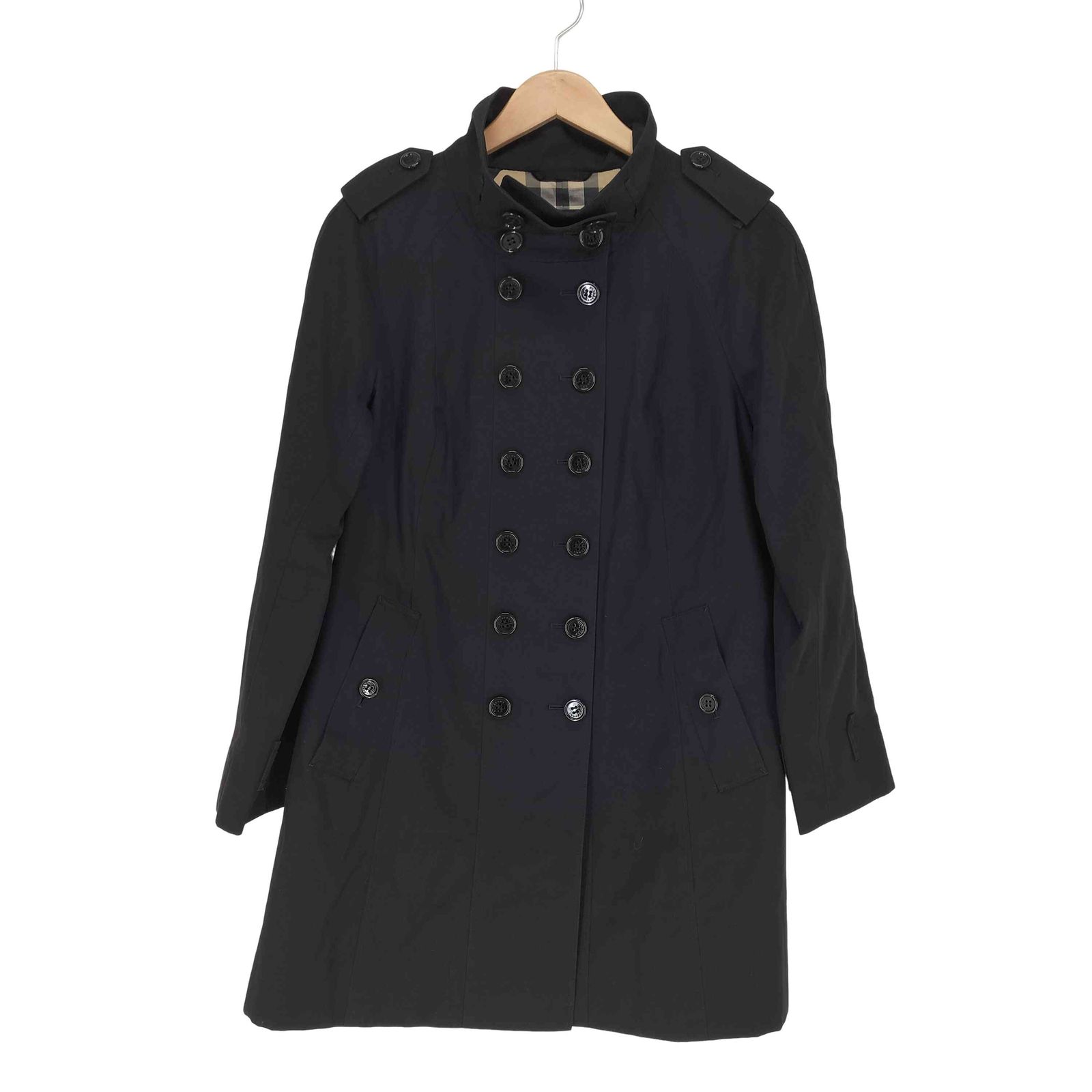 Burberry トレンチコート　レディース　ノバチェック BURBERRY 未使用△バーバリー サンドリンガム 3991117 襟裏ノバ