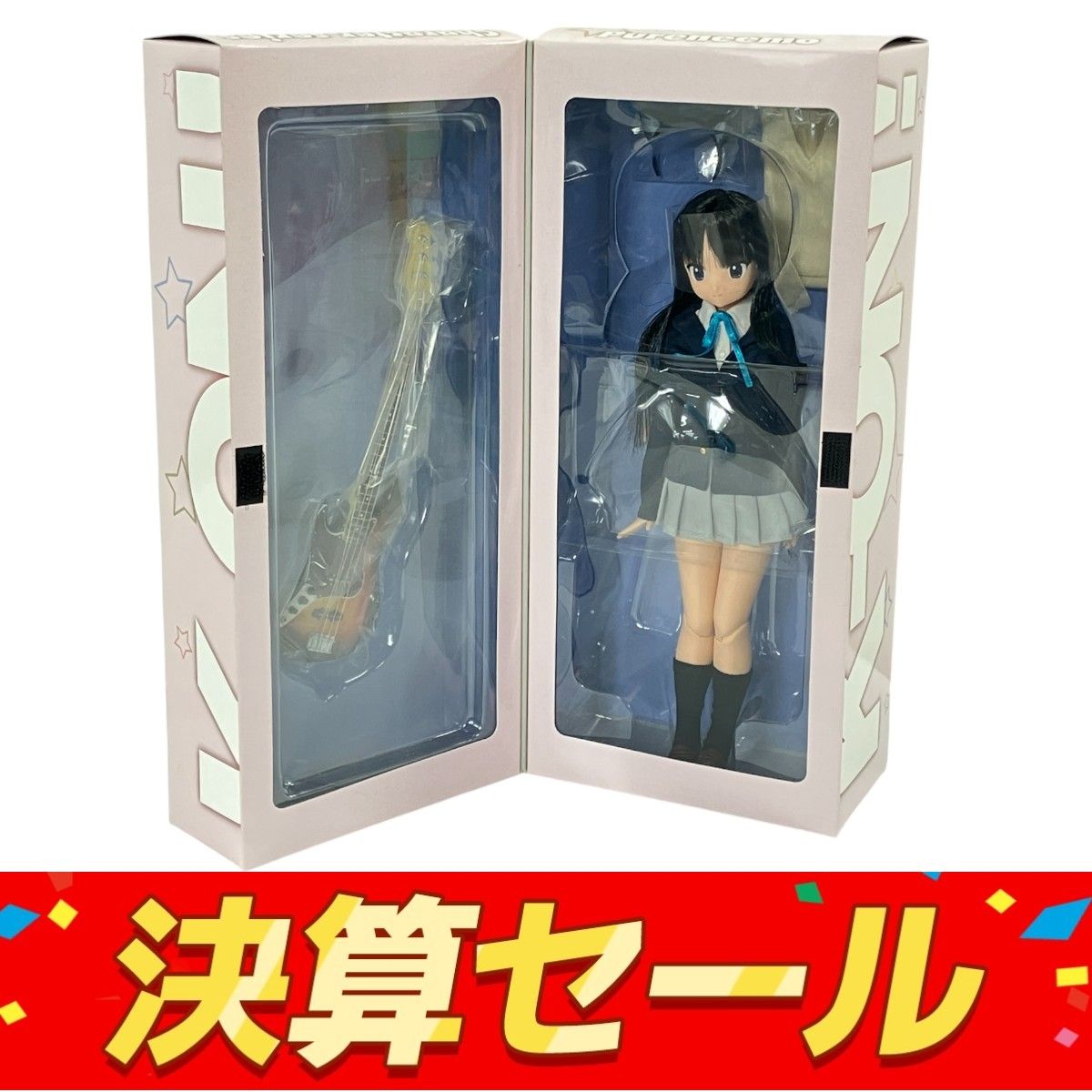 アゾンインターナショナル NO.020 けいおん! ピュアニーモ FLECTIONドールシリーズ 2 秋山澪 フィギュア 良好 W10136417