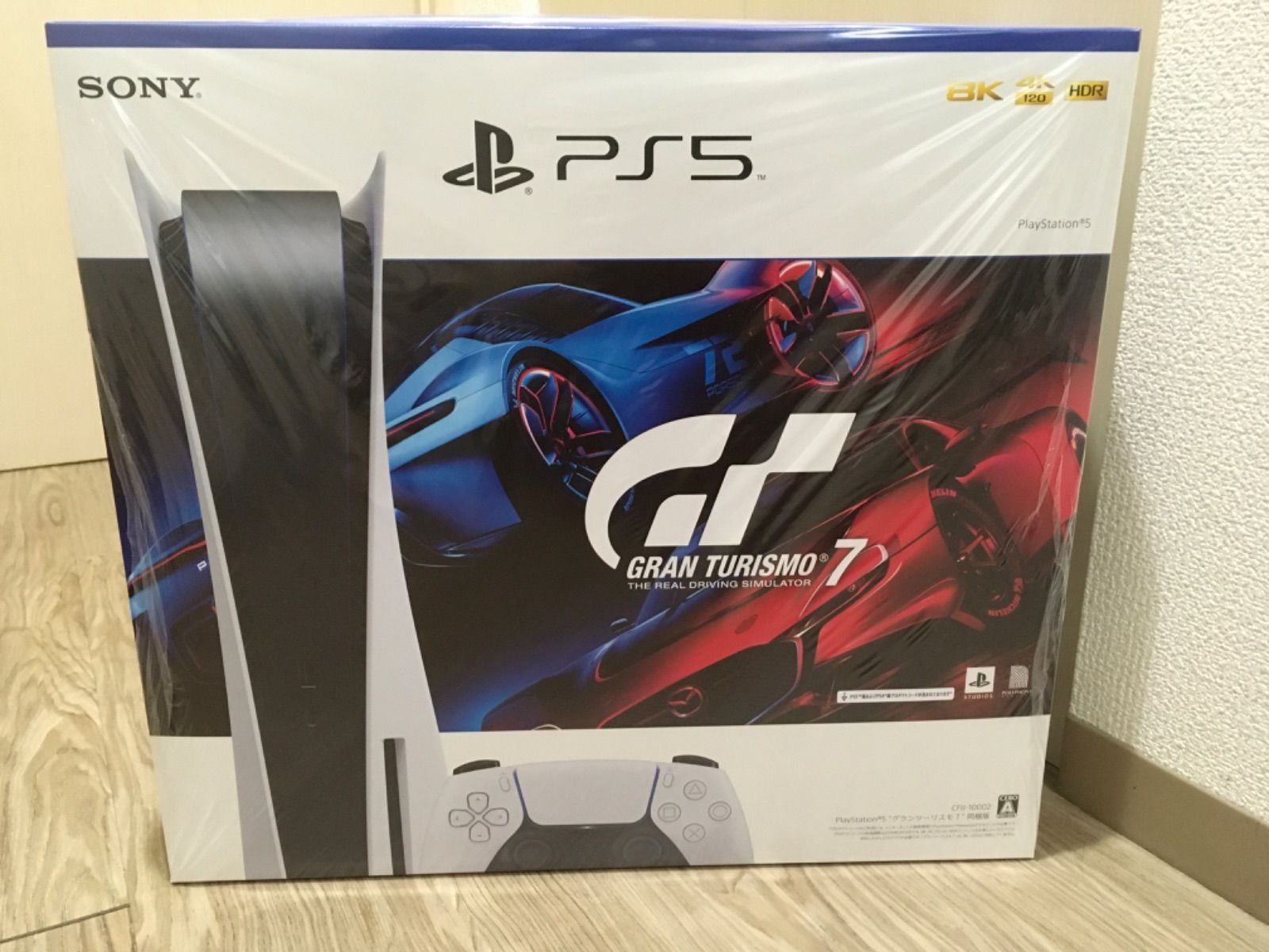 PlayStation 5 ディスク搭載GT7 同梱版 CFIJ-10002 - ゲームソフト/ゲーム機本体