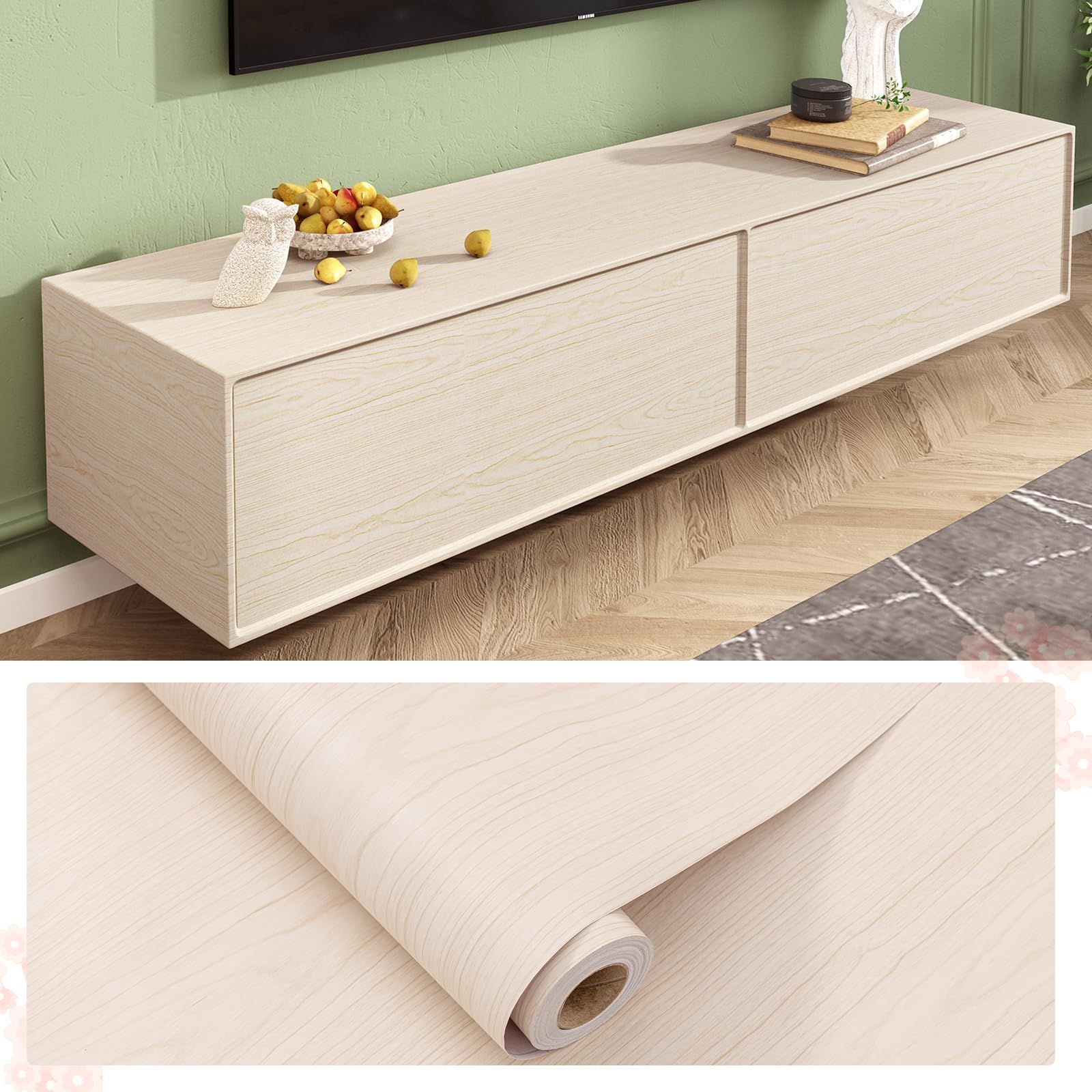 LJKI] 壁紙シート のり付き おしゃれ 壁紙 防水 自己粘着 簡単 40cm*10M 張り替え DIY シンプル おしゃれ壁紙 LJKI] 壁紙  シール おしゃれ リメイクシート はがせる 柄06 壁紙シート 木目 北欧 リビング 部屋 賃貸 シンプル モノ 壁紙 クロス ドア用 扉用 [LJKI] のり付き 壁紙 シール ふすま紙 木目 おしゃれ DIY 北欧 貼ってはがせる DIY 賃貸OK シールタイプ 簡単