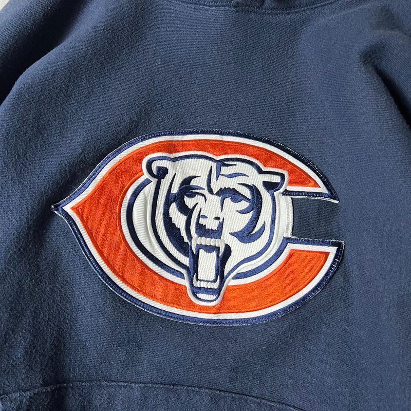 激レア NFL シカゴ ベアーズ チャンピオン 刺繍 スタジャン ジャケット 