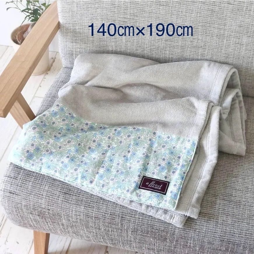 BURBERRY】バーバリー ウール100% ハーフケット 厚手 バスタオル サイズ