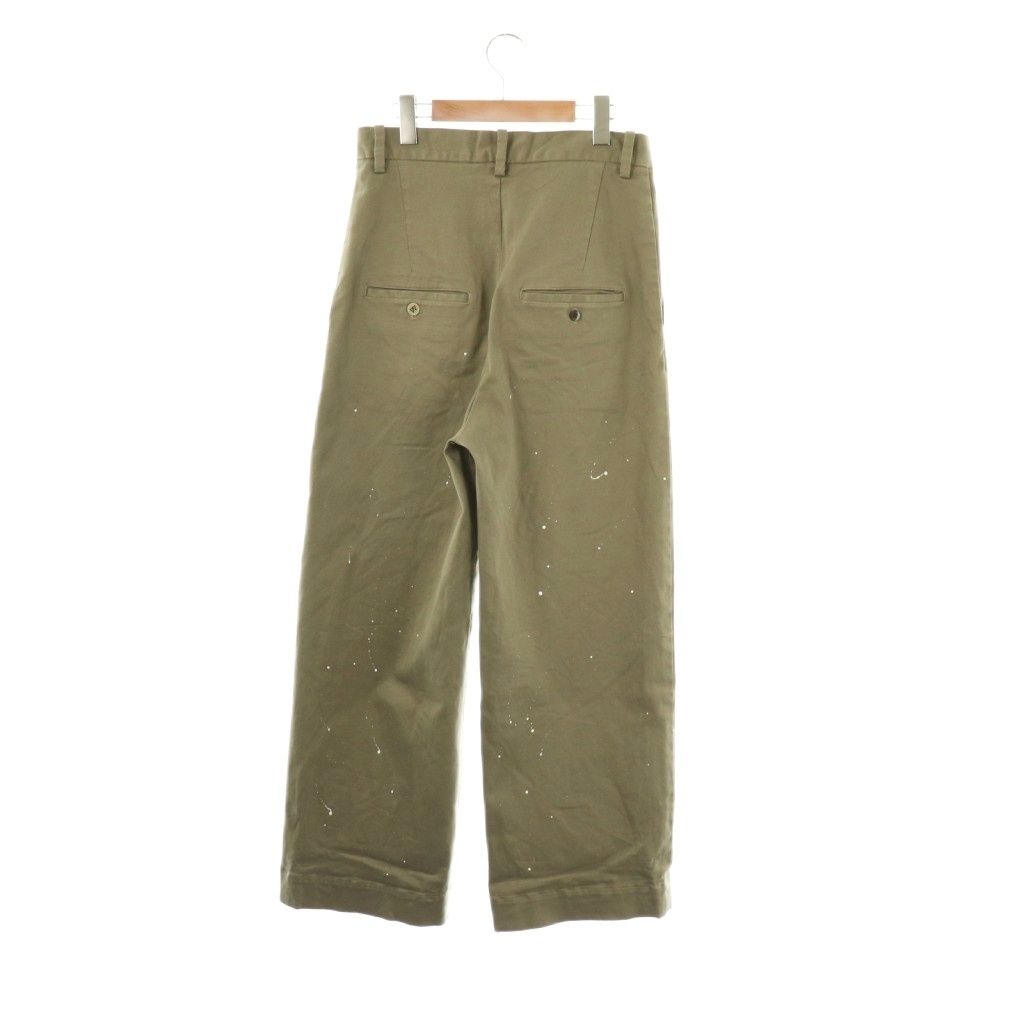ブリル BRILL 25SS ペイントチノパンツ ワイドパンツ ハイ
