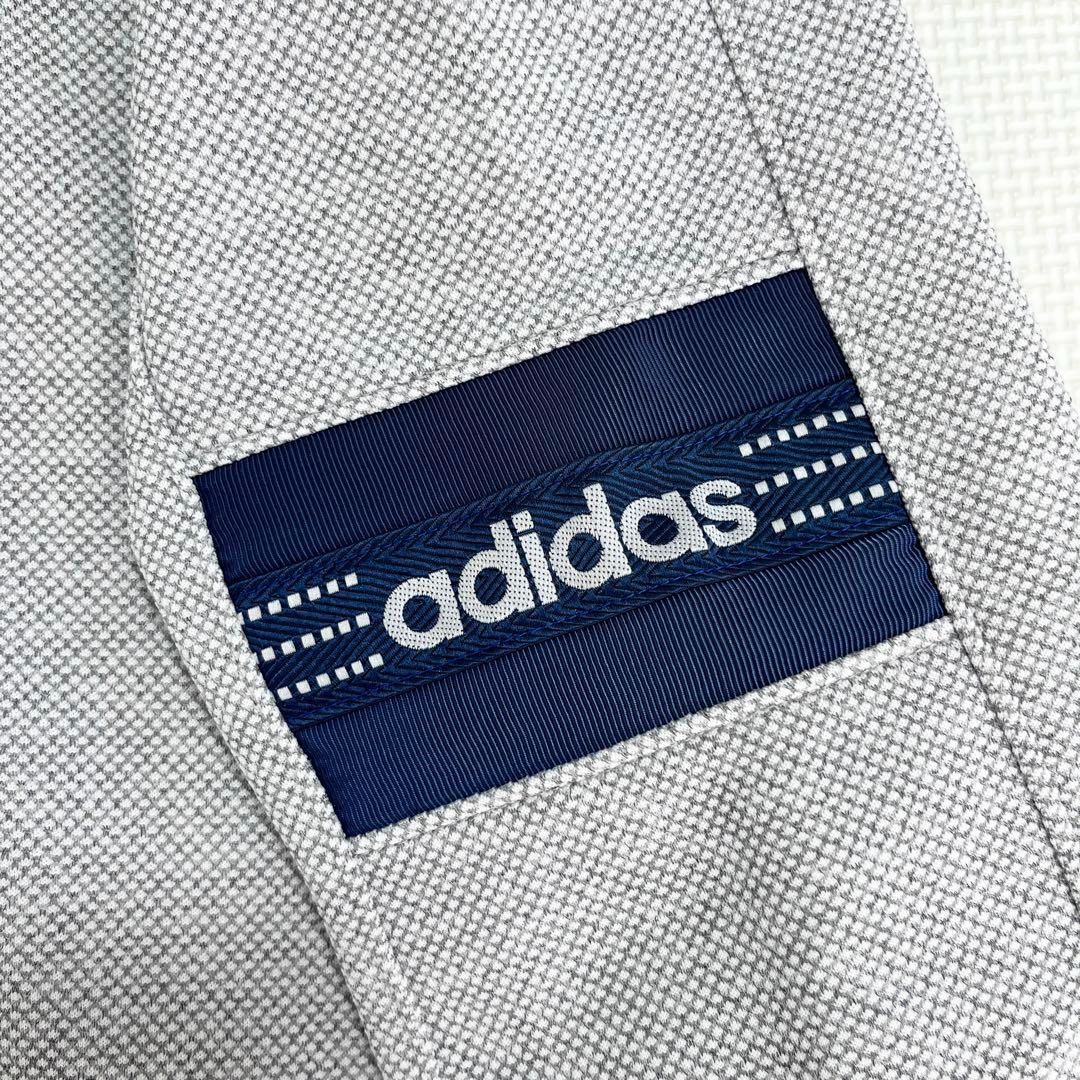 7402 adidas トラックジャケット デサント グレー XL アユニD