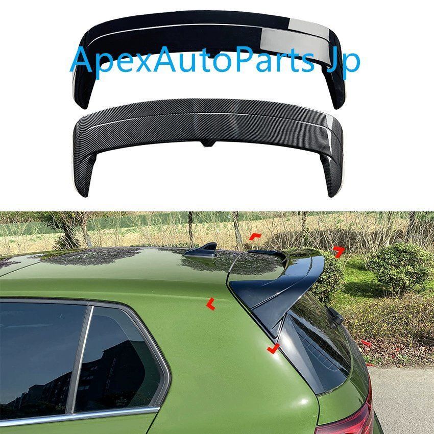 大ゴルフ8 Golf MK8 GTI R GTD Clubsport CS リアスポイラー ルーフスポイラー