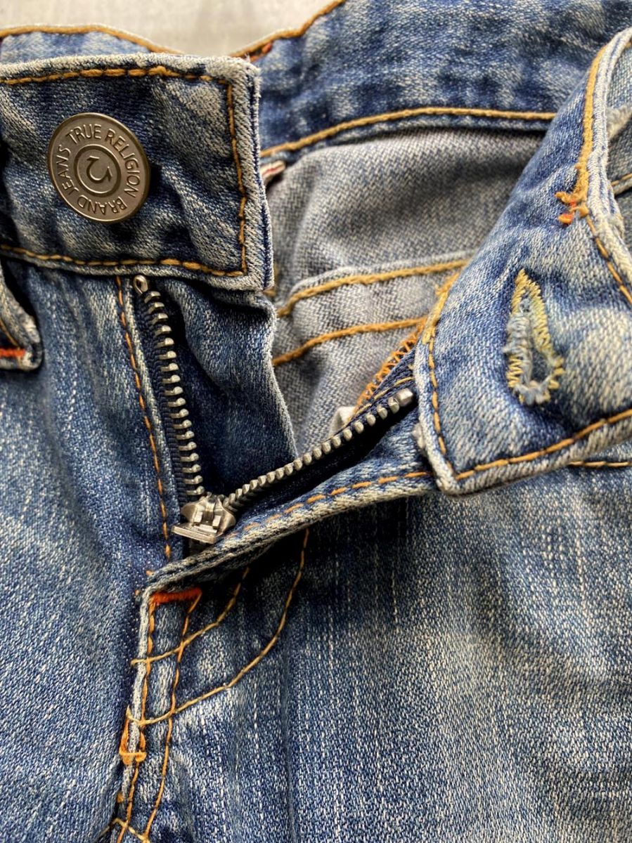 TRUE RELIGION トゥルーレリジョン #503 ダメージ フレア