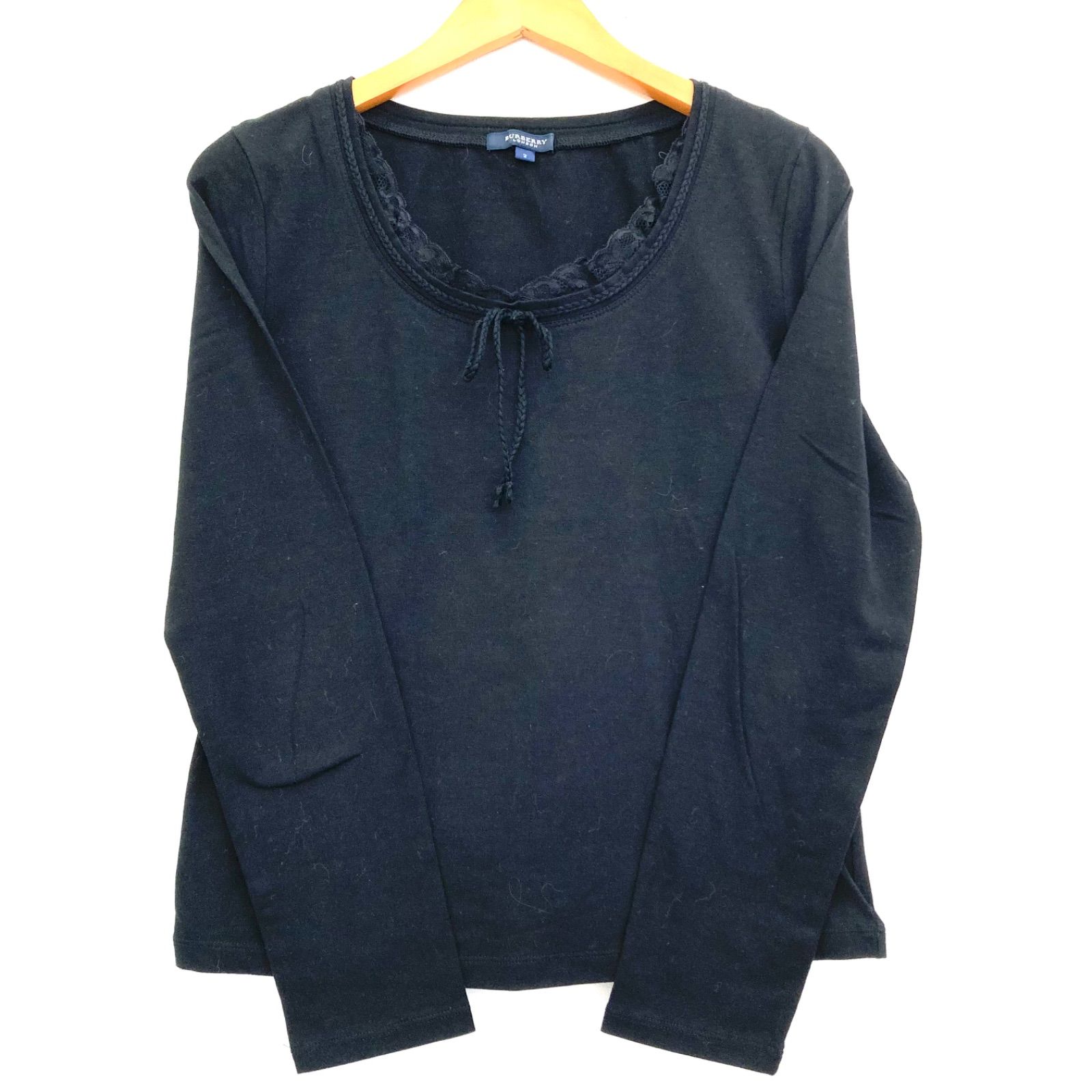 Burberry バーバリー　リボン　プルオーバー　38 BURBERRY - BURBERRY バーバリー BLUE LABEL ブルーレーベル