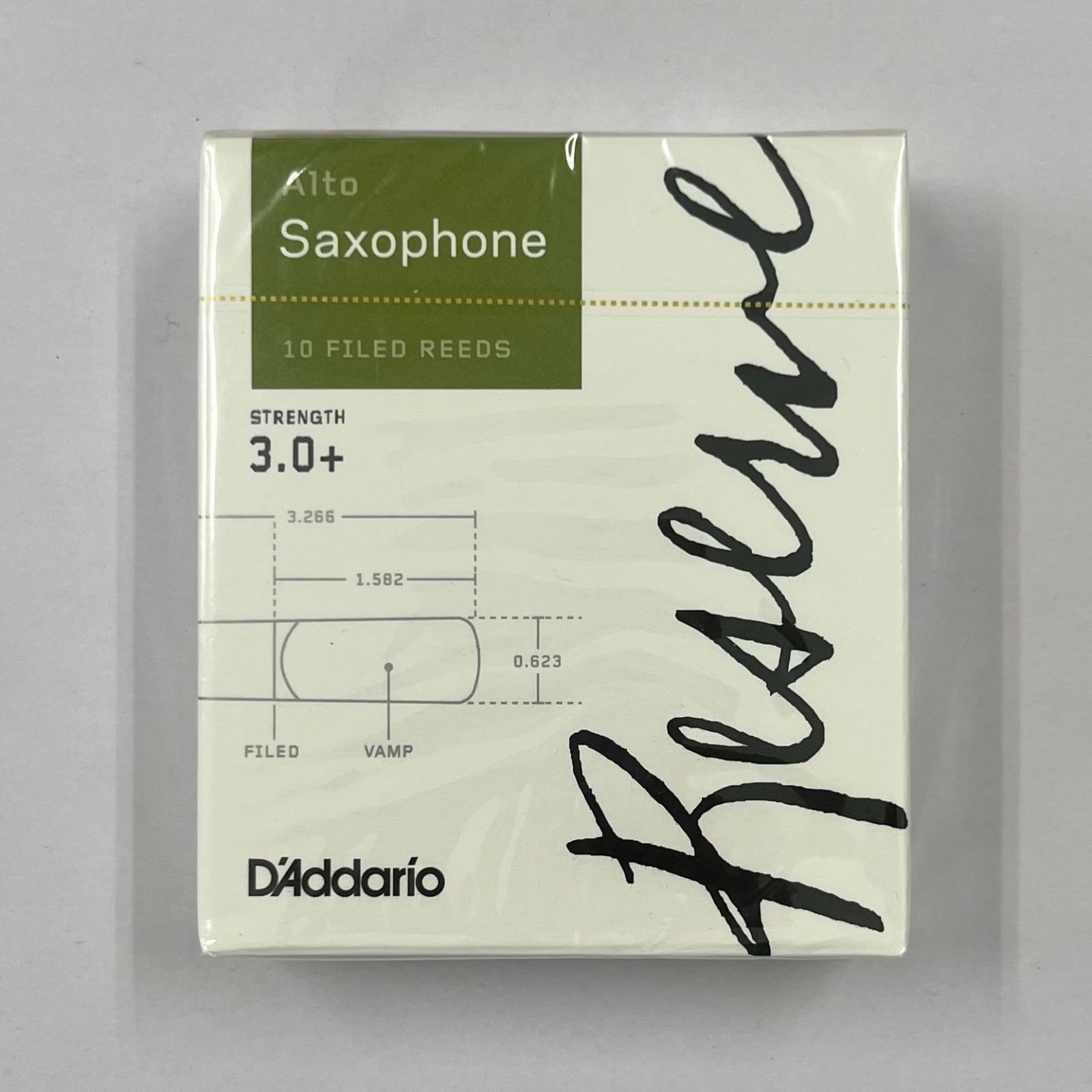 D'Addario ダダリオ リード レゼルヴ アルトサックス3.0＋（10枚