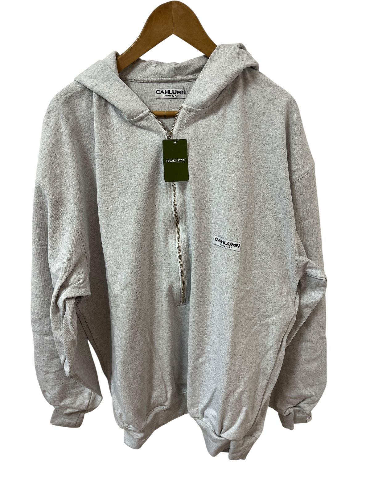 cahlumn ハーフジップ パーカー フーディ CAHLUMN/カウラム Heavy Weight Jersey 3/4-Zip Hoodie