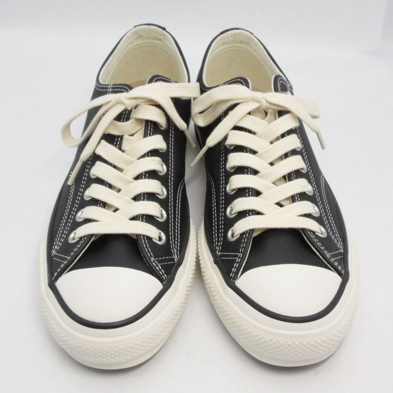 未使用 CONVERSE ADDICT コンバースアディクト 27.5cm CHUCK TAYLOR LEATHER OX 1SD397  チャックテイラー レザー ローカット 黒 70016118 - メルカリ