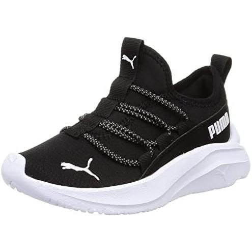 プーマ PUMA キッズシューズ スリッポン ONE4ALL スリップオン PS 377879 ブラック|ホワイト 03 17.0cm