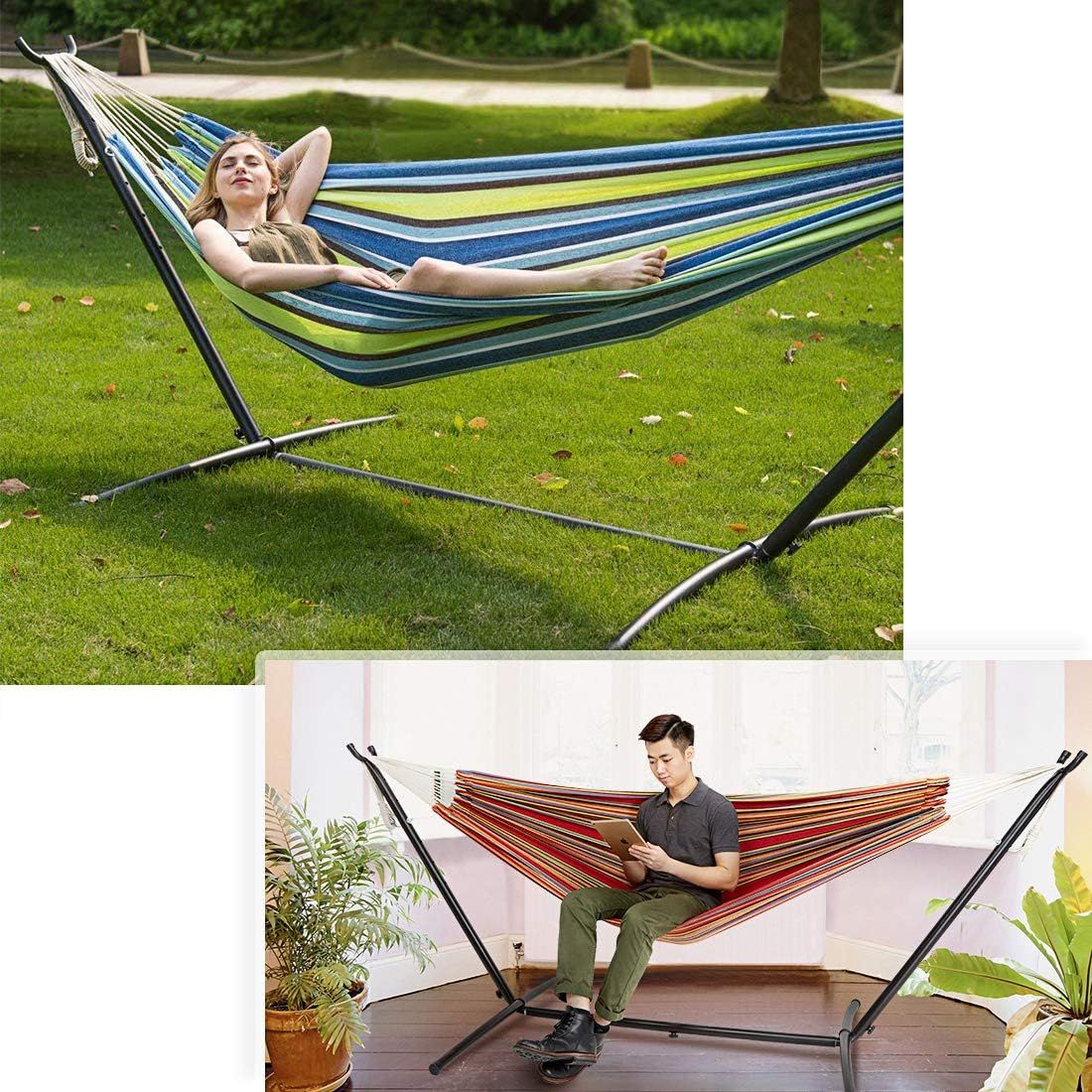 LifeFair ハンモック 自立式スタンドセット ダブルサイズ 室内 LifeFair ハンモック 自立式スタンドセット ダブルサイズ 室内