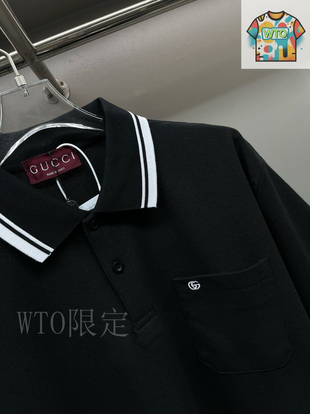 【美品】GUCCI黒ポロシャツ ポケット付き 楽天市場】Gucci グッチ（カラーブラック）（ポロシャツ