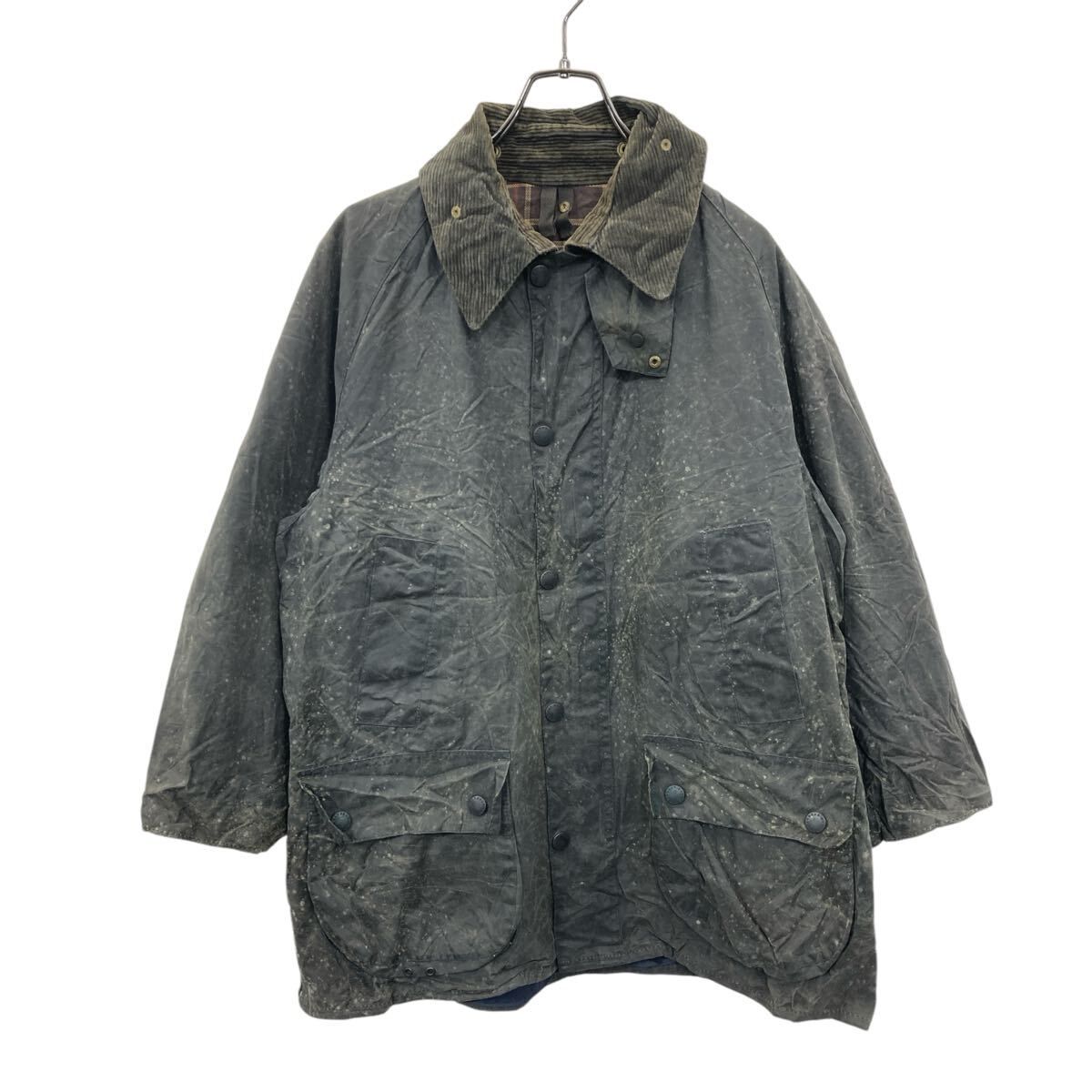 Barbour オイルドジャケット Lサイズ位 表記サイズC42 バブアー 90年代