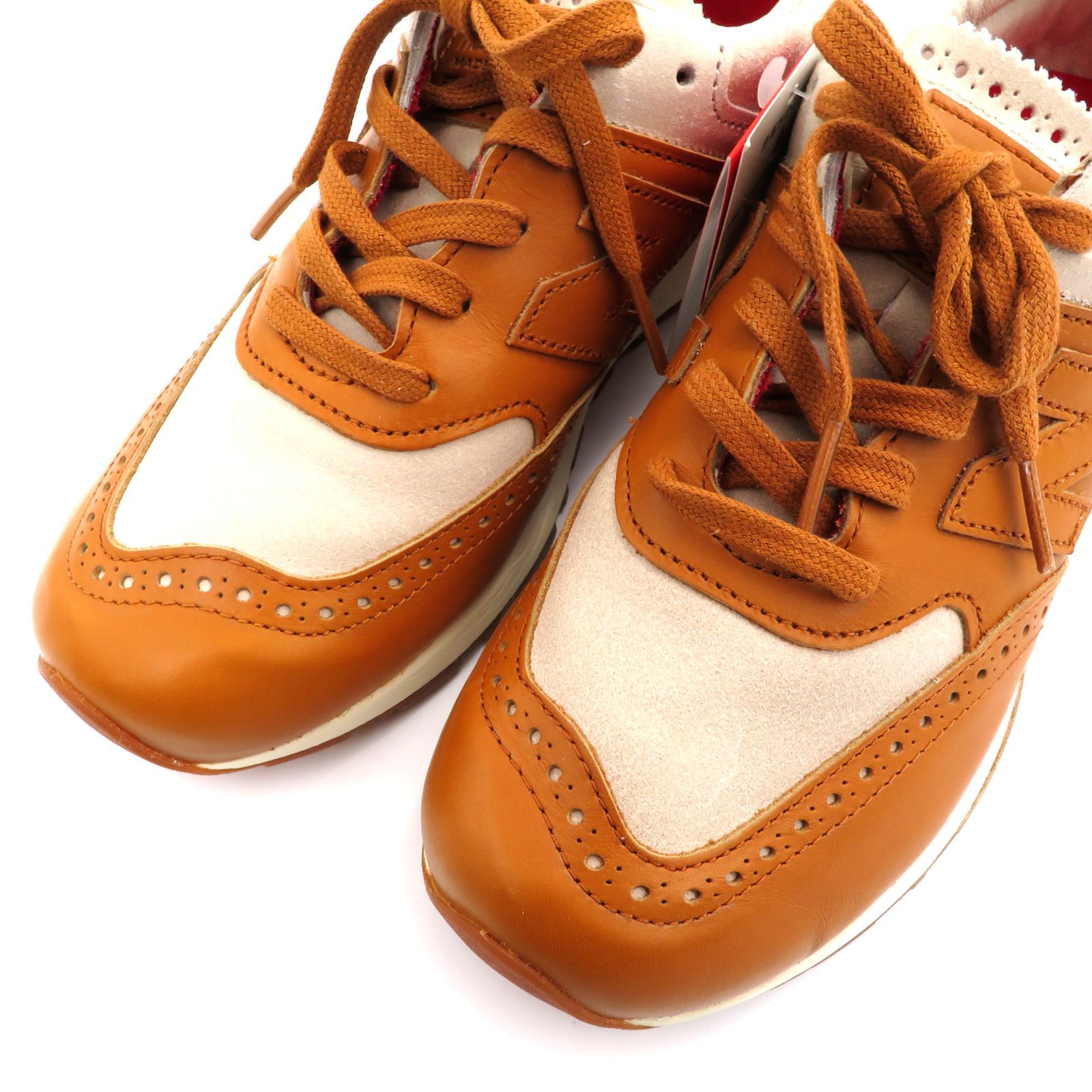 ［未使用品］　new balance　ニューバランス　グレンソン　コラボ　スニーカー　TAN　タン　W576GTW　靴　24.5㎝　newbalance