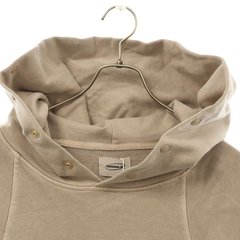 GRAILZ (グレイルズ) 23SS P. DYED STREAMLINE HOODIE ピグメントダイ  