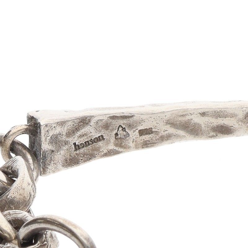 henson ブレスレット Henson ヘンソン シルバー ブレスレット 925 喜平