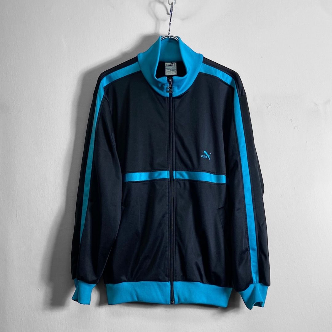 230730BRB22○希少 美品 1980s PUMA プーマ (M) サイドライン トラック ...