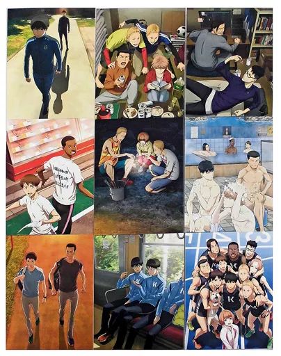 難有り、アニメイトBOX付良品♪　アニメ「風が強く吹いている」 全9巻S　DVD 難有り、アニメイトBOX付良品♪ アニメ「風が強く吹いている