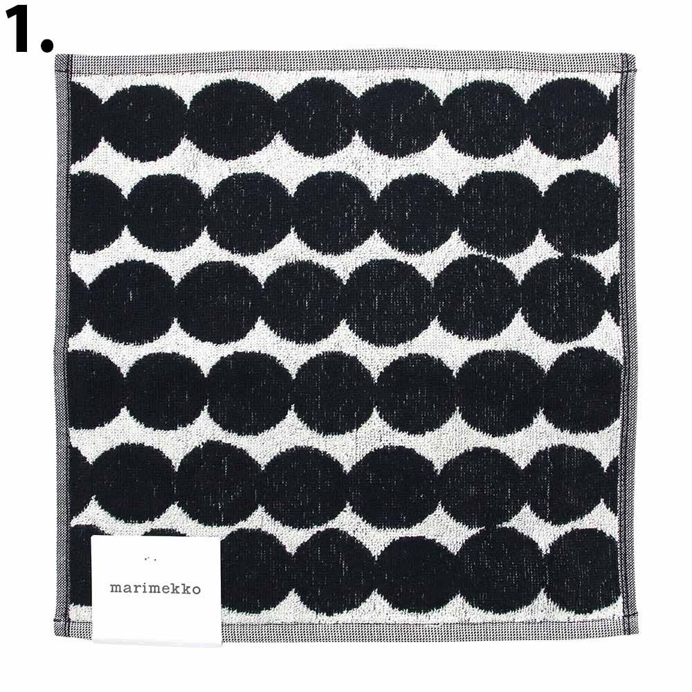 マリメッコ ミニタオル コットン marimekko Mini Towel Cotton Unikko/Rasymatto 30cm