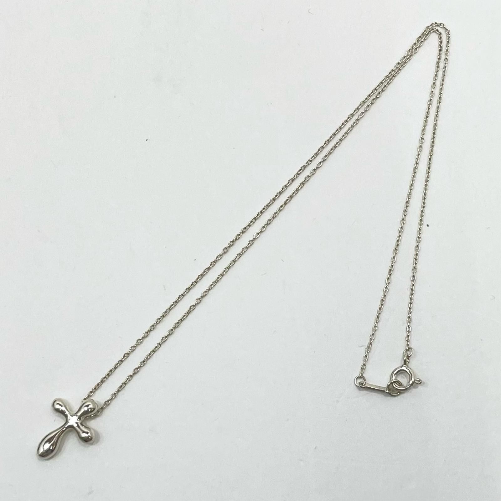 中古】Tiffany&co | ティファニー スモール クロス ネックレス 