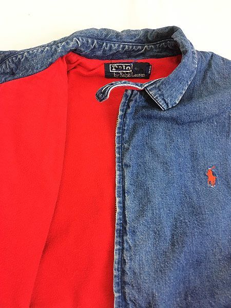 古着 90s Polo Ralph Lauren 2way デニム スウィング - 古着屋ドラセナ