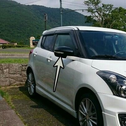 スズキ SUZUKI 純正 スイフト ZC72 ZD72 スイフトスポーツ ZC32S ドアミラー カバー スーパー ブラックパール 左 LH 助手席 単品 パーツ タイヤ バンパー 検索 マフラー