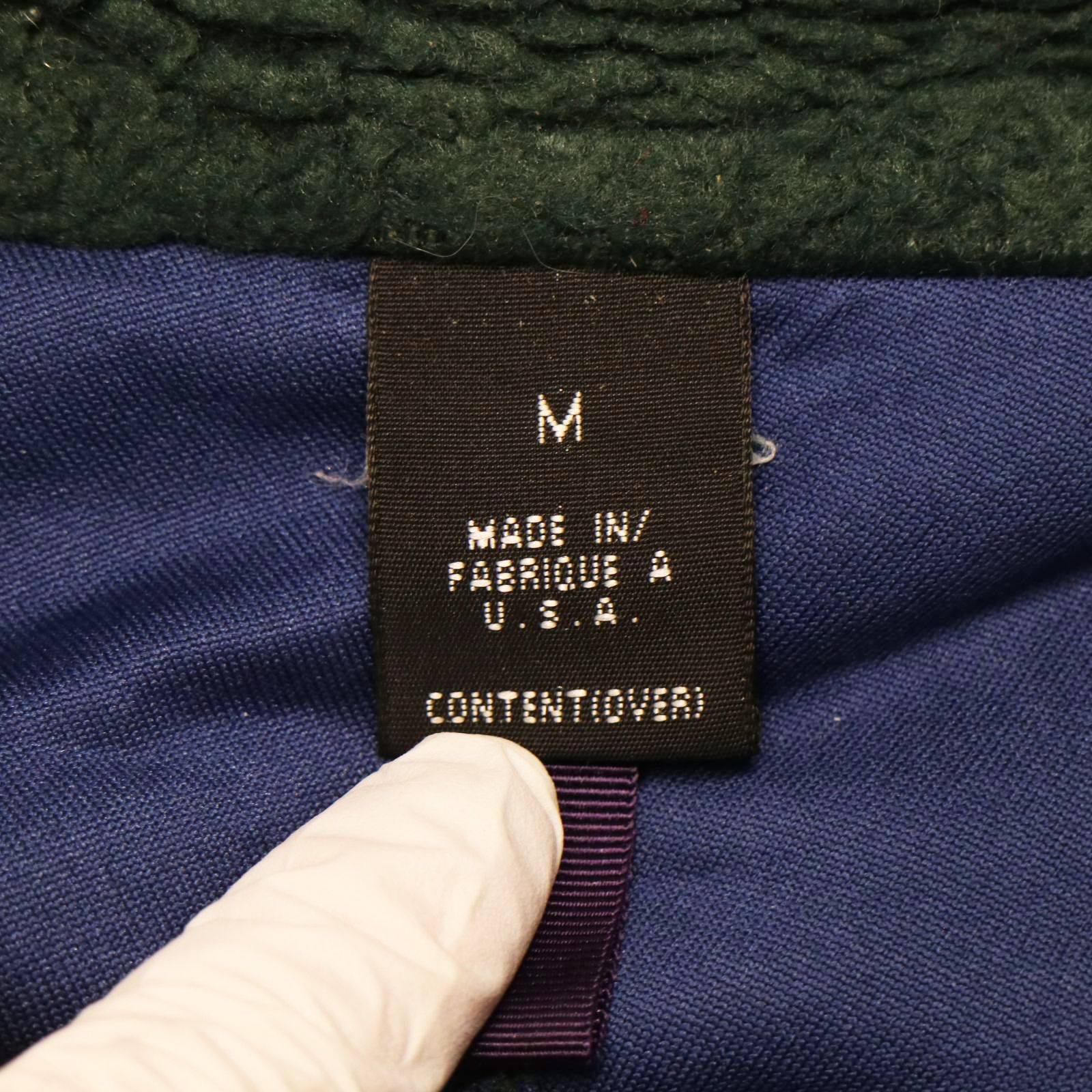 90s patagonia パタロハ ロンT アボカドグリーン パタゴニア Vintage 90s Green PATAGONIA Retro-X (XL)