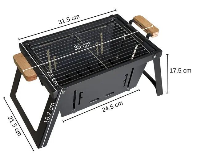 CHANODUG OUTDOOR バーベキューアイアンテーブル FX-7165ver2 アイアン