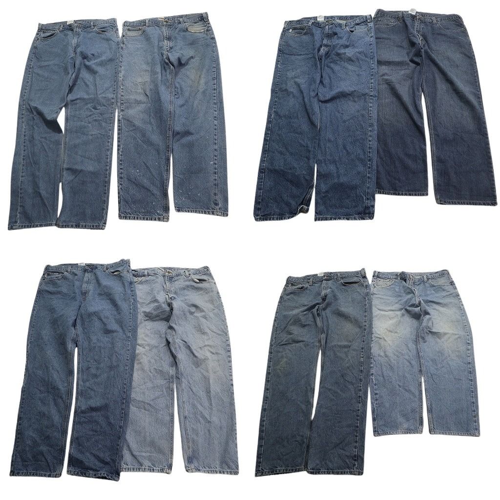 古着卸 販売 まとめ売り カーハート ‎Carhartt デニム パンツ 8枚