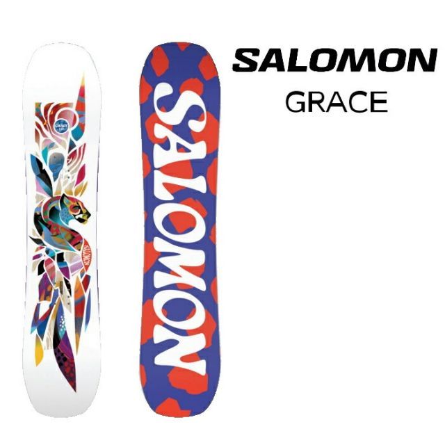 サロモン スノーボード 板 キッズ ジュニア L47361000 23-24 SALOMON GRACE グレース 子供用 バイトフリー構造 2024 日本正規品