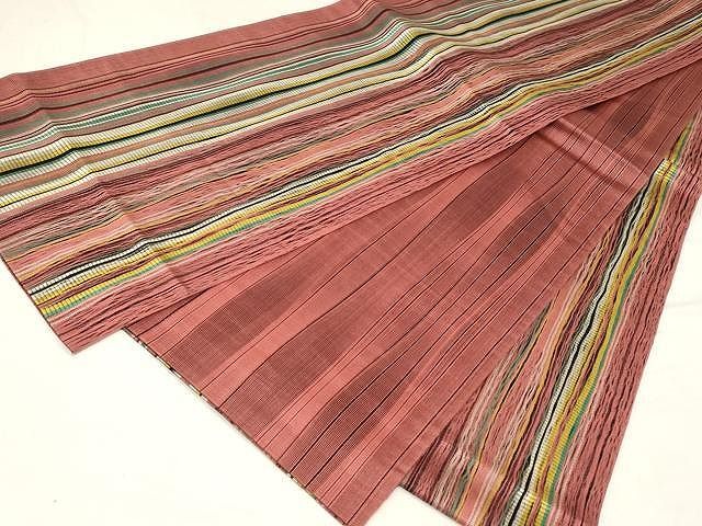 平和屋着物○全通柄袋帯 間道 正絹 逸品 CAAX0556yk - メルカリ