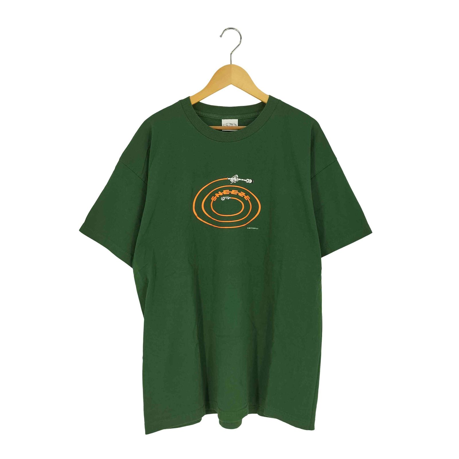 スニーズマガジン SNEEZE Magazine Tonearm Tee プリント クルーネックTシャツ メンズ  XXLARGE