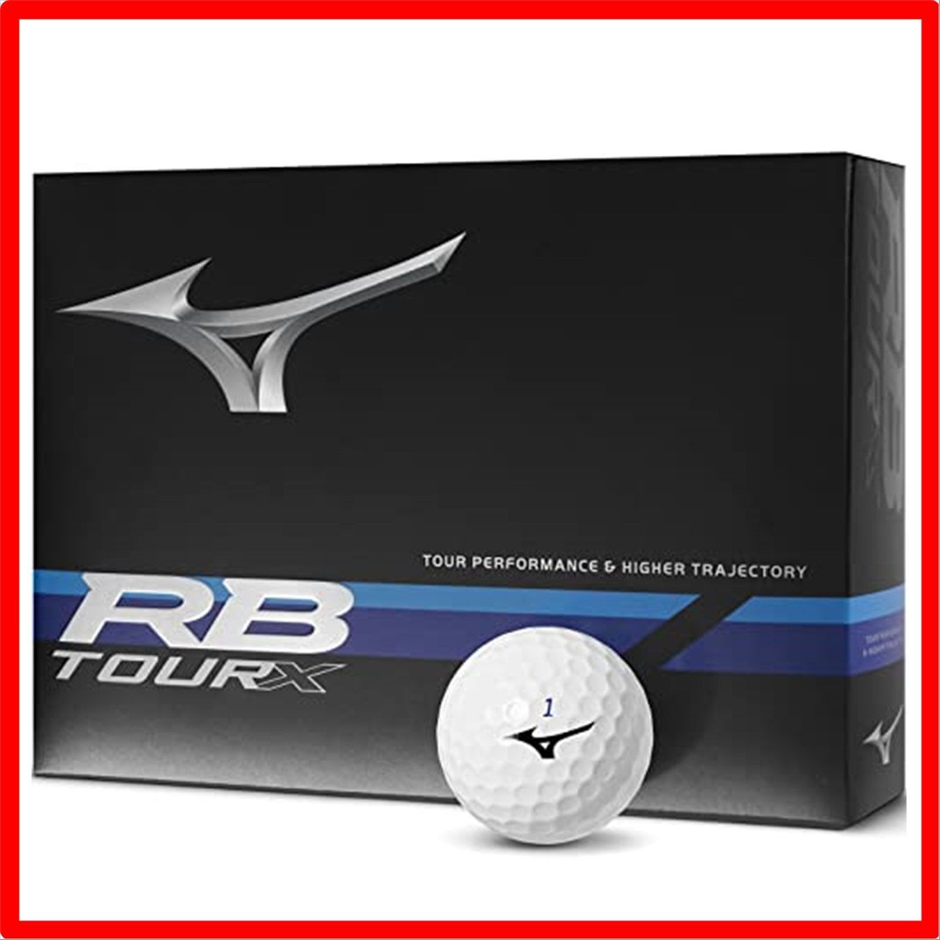 MIZUNO(ミズノ) 　ゴルフボール RB ツアーX　1ダース(12個入り)