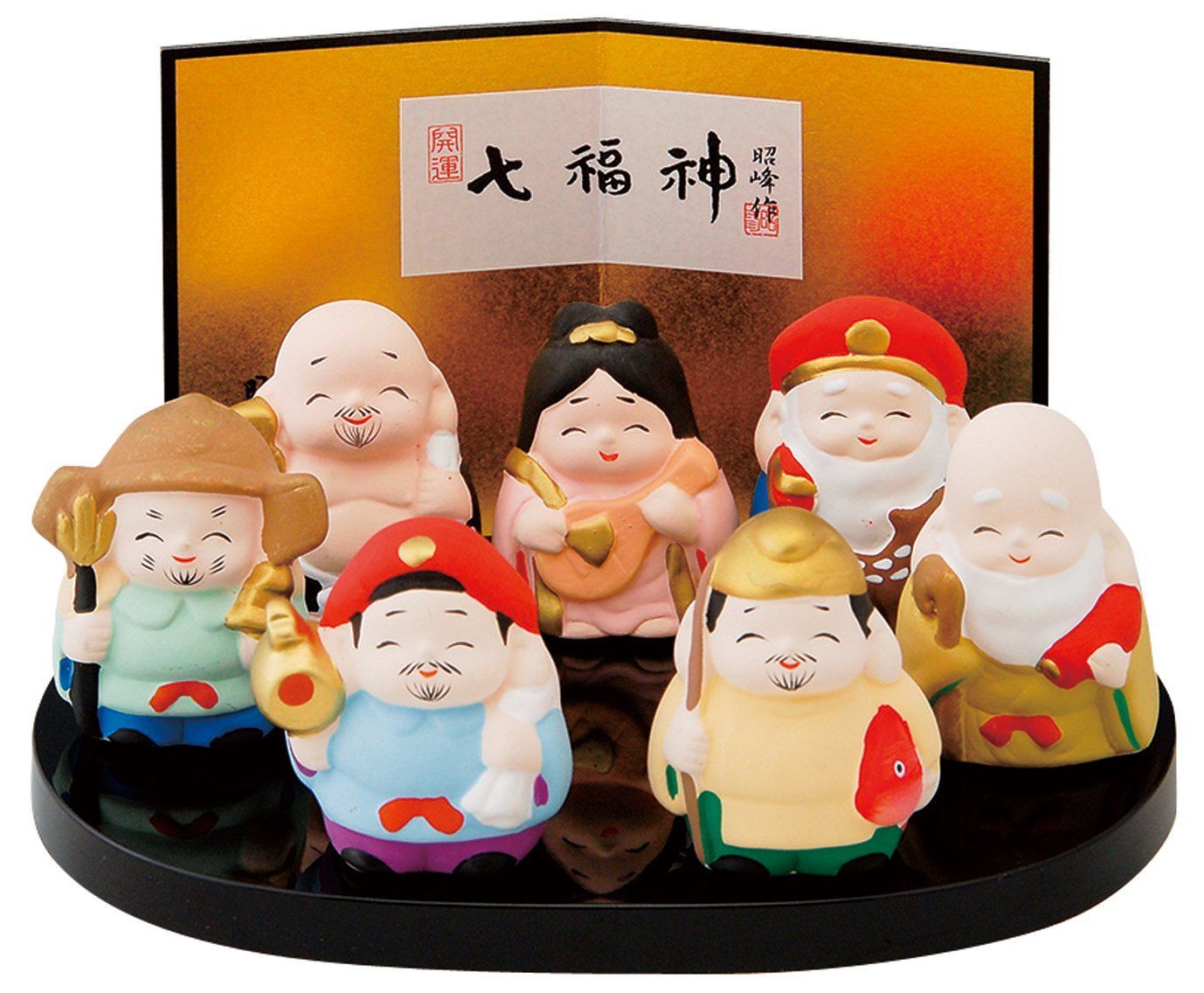 新品 瀬戸陶芸社 ミニ七福神(大) S12-274 - メルカリ