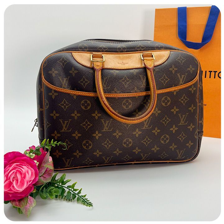 LOUIS VUITTON ルイヴィトン ドーヴィル トートバッグ ハンドバック ...