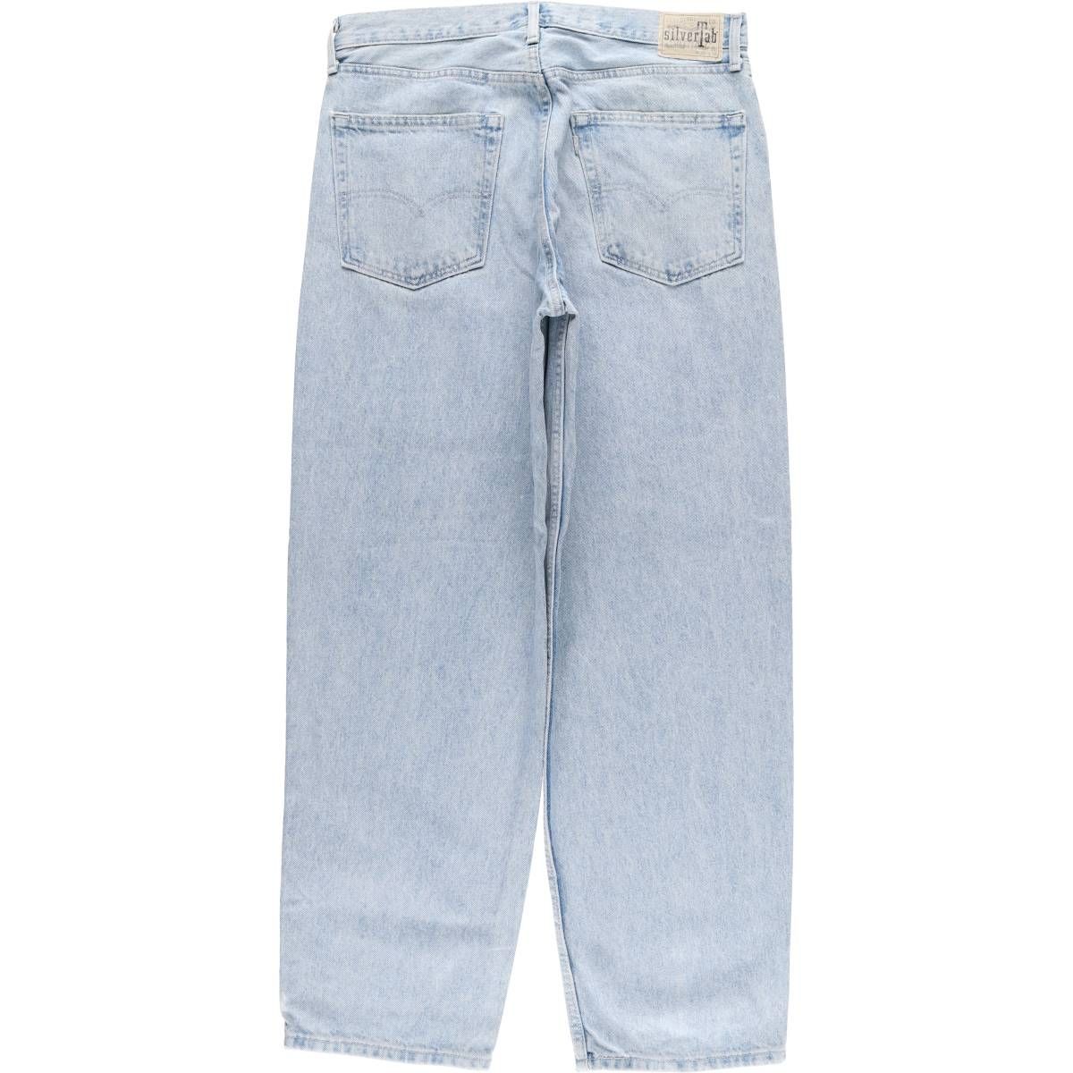 古着 リーバイス Levi s SILVER TAB シルバータブ BAGGY バギー テーパードデニムパンツ メンズw35相当 evb031820