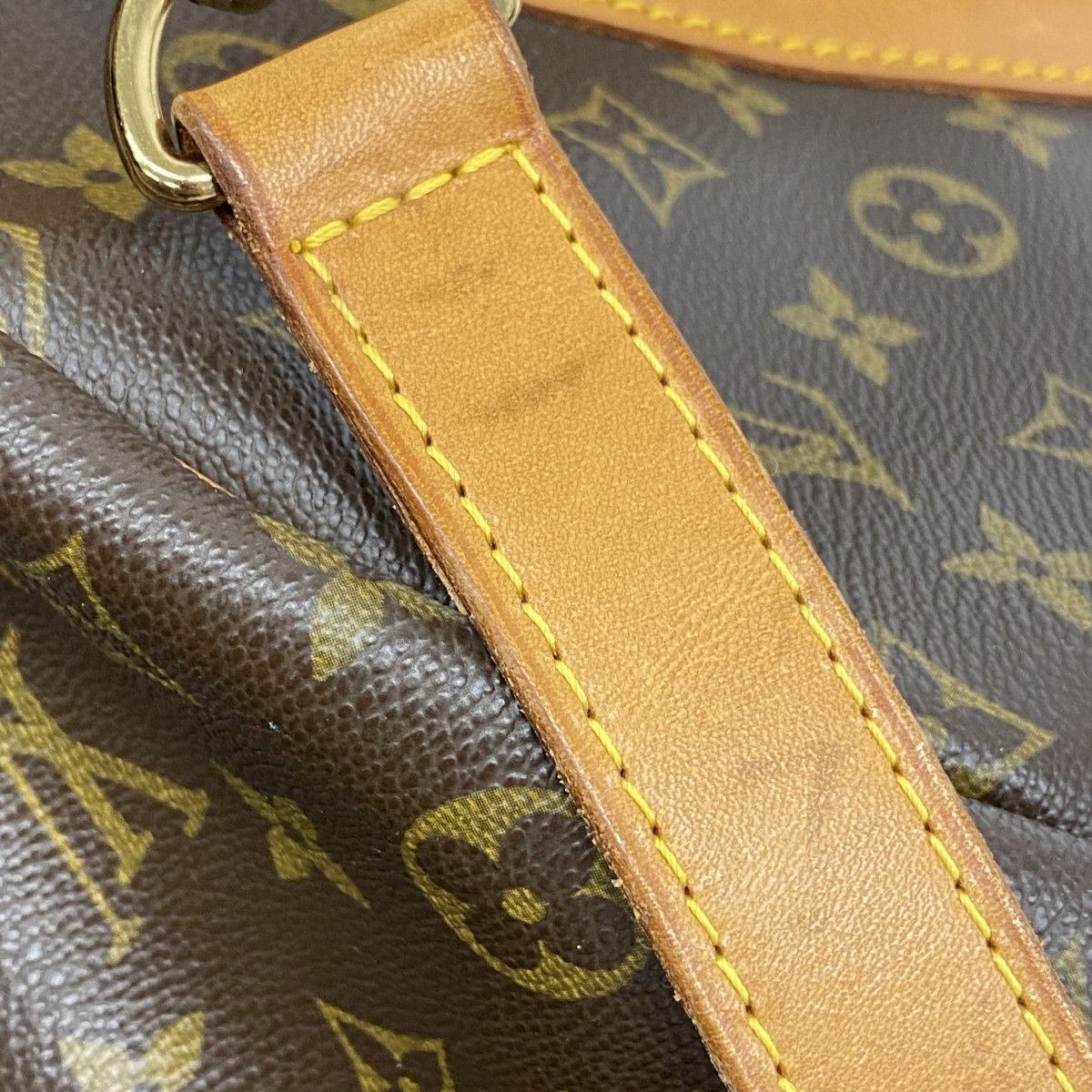 5gc3109-h】ルイヴィトン ボストンバッグ モノグラム キーポルバンド  