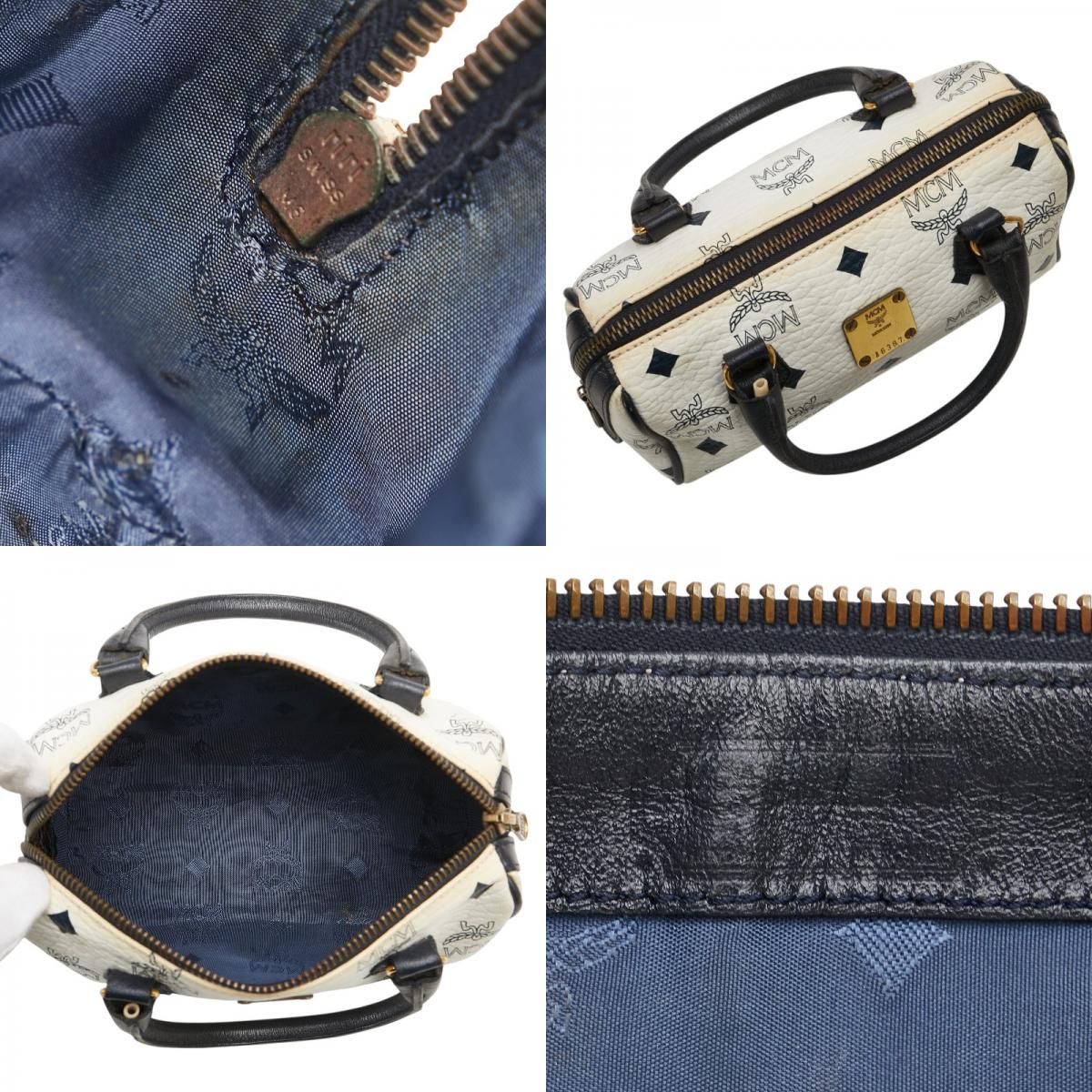 美品 MCM ボストンバッグ 旅行バッグ ヴィセトス モノグラム