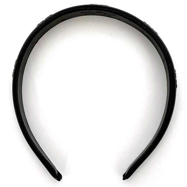 専用【美品】 フェラガモ　ガンチーニ　カチューシャ　黒 サルヴァトーレ フェラガモ カチューシャ ブラック ガンチーニ