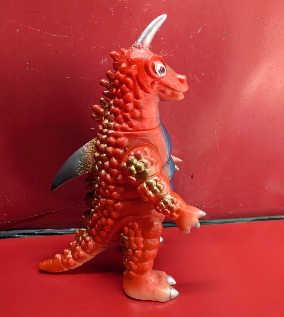 ブルマァク ブルマァクの怪獣シリーズ ブラックギラス 復刻版 肌色成型