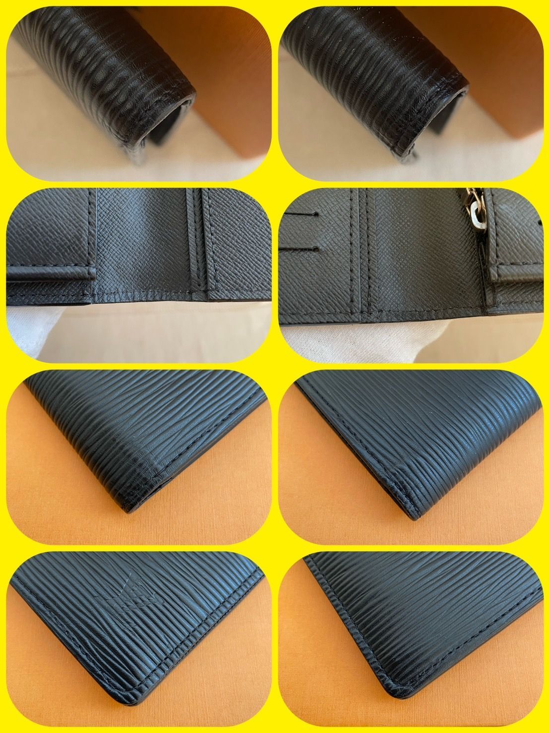 使用わずか】新型 ルイヴィトン エピ ポルトフォイユ ブラザ 長