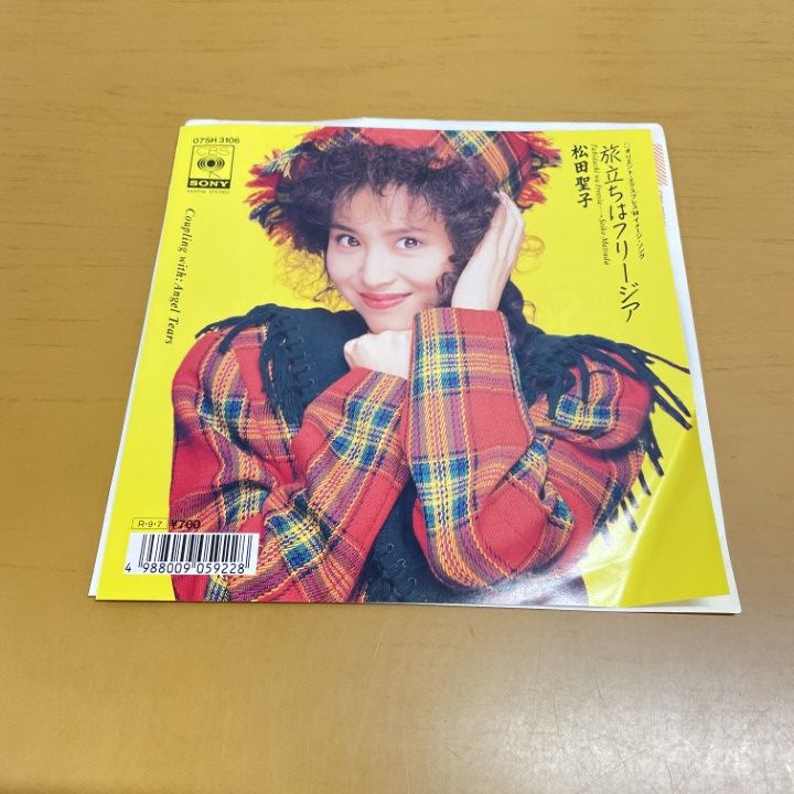 ○01)【同梱不可】松田聖子/旅立ちはフリージア/ANGEL TEARS