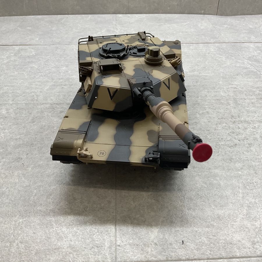 MARUI マルイ ラジコン アメリカ軍主力 戦車 M1A2 エイブラムス 砂漠迷彩仕様 RCバトルタンク - メルカリ