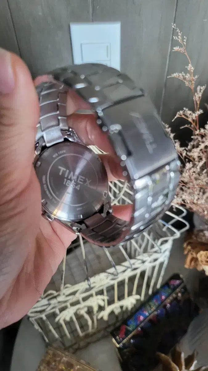 TIMEX タイメックス クロノグラフ メタル 腕時計